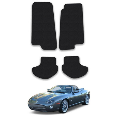 Car Mats for Jaguar XK8 (1996-2006) Tailored Fit Carpet Floor Set Anti-Slip 4pcs