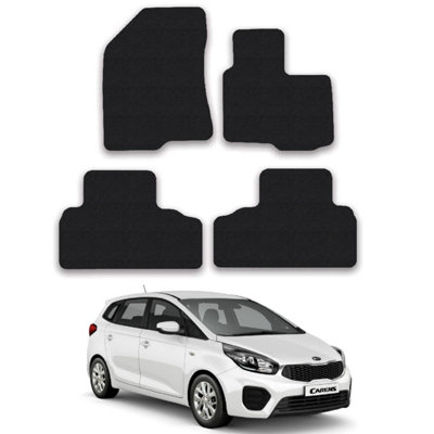 Car Mats for Kia Carens (2013-2019) Tailored Fit Carpet Floor Set Anti-Slip 4pcs