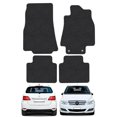 Car Mats for Mercedes B-Class (2005-2012)  W245 Tailored Fit Carpet Floor Set