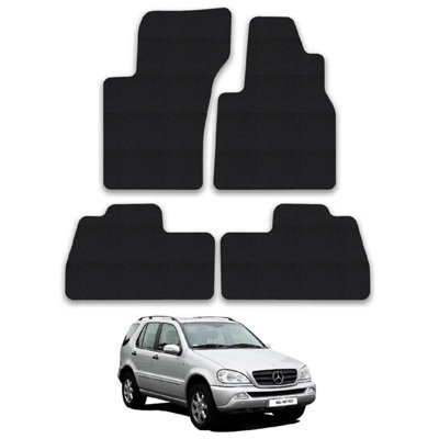 Car Mats for Mercedes ML (1998-2005)  W163 Tailored Fit Carpet Floor Set 4pcs