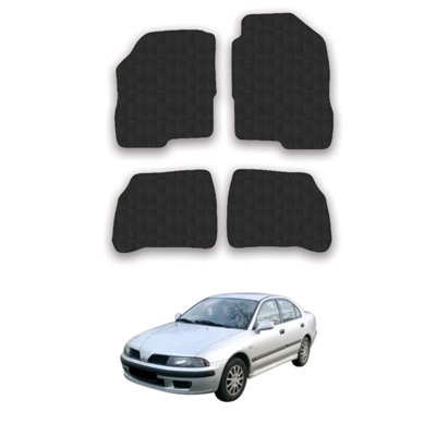 Car Mats for Mitsubishi Carisma (1999-2004) Tailored Fit Rubber Floor Set 4pcs