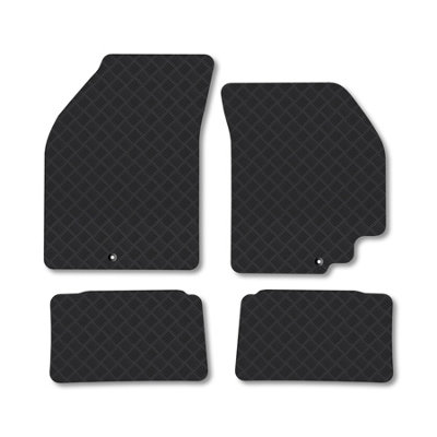 NEW OEM NISSAN ROGUE 2008-2013 BLACK CARPET FLOOR MATS - 4 PC SET
