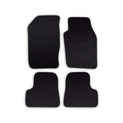 Car Mats for Peugeot 206 (1998-2006) Tailored Fit Carpet Floor Set Anti-Slip 4pc