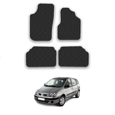 Car Mats for Renault Scenic (1999-2003) Tailored Fit Rubber Floor Set Heavy-Duty