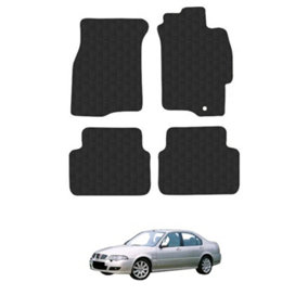 Car Mats for Rover 45 (1999-2005) Tailored Fit Rubber Floor Set Heavy-Duty 4pcs