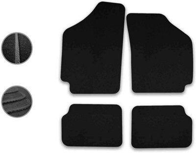 Car Mats for Rover Citycar (2003-2005) Tailored Fit Carpet Floor Set Anti-Slip