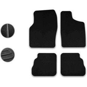 Car Mats for Saab 9-3 (1998-2002) Tailored Fit Carpet Floor Set Anti-Slip 4pcs