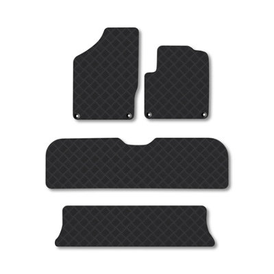Alfombrilla De Cuero Personalizada Para Coche, Cubierta De Alfombra Con Costuras De Color Para
