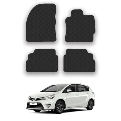 Car Mats for Toyota Verso (2009-2018) Tailored Fit Rubber Floor Set Heavy-Duty