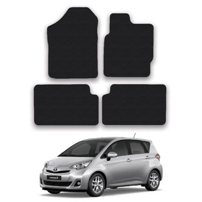 Car Mats for Toyota Verso (2011-2013) Tailored Fit Carpet Floor Set Anti-Slip