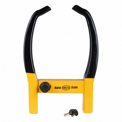 Car Motorhome Trailer Wheel Clamp Power Block XL Large Heavy Duty 3 Keys 306100