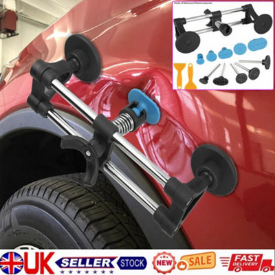 Car Paintless Dent Puller Tabs Bridge Lifter Body Repair Hail Removal ...