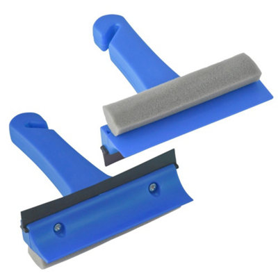Car Plan De-icer Trigger Spray 500ml x 2 with 3-in-1 Ice Squeegee ...
