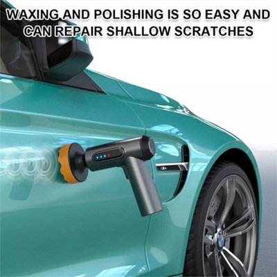 Car Polisher Handheld Wireless Polisher Car Polishing Waxing Machine ...