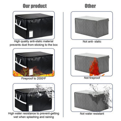 Car Portable File A4 Office Expanding Box Folder Document Organiser Aid ...