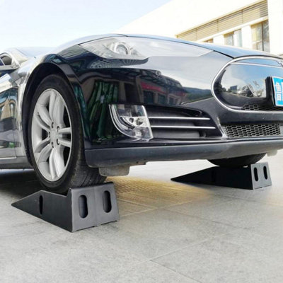 Car Ramps KATSU Plastic Car Ramps 2 PCs Garage Ramps lifting Automotive ...