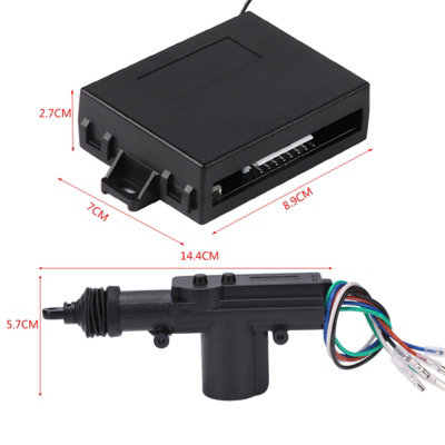 Car Remote Control 4 Door Power Central Lock System Auto Locking Security Keyless Entry Kit