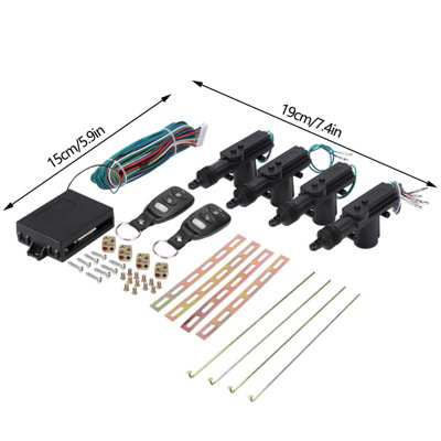 Car Remote Control 4 Door Power Central Lock System Auto Locking Security Keyless Entry Kit
