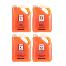 Car Shampoo Foam Wash PH Neutral Pre Treatment CarPlan Super Clean No1 2L x4
