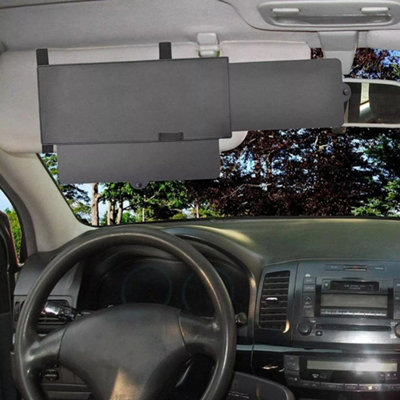 Car Sunshade Extension Sun Visor Extender Window UV Rays Blocker ...