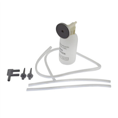 Car Van Bike Brake Fluid Bleeder Bleeding Kit With Adaptors And Hoses