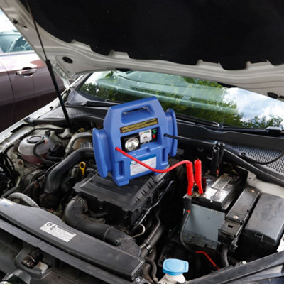 Car Vehicle 12V Portable Power Station & Emergency Jump Start With 300PSI Air Compressor - 4