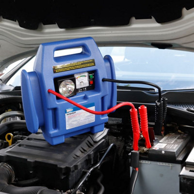 Car Vehicle 12V Portable Power Station & Emergency Jump Start With 300PSI Air Compressor - 5
