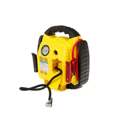 Automobile Emergency Power Supply With Air Compressor