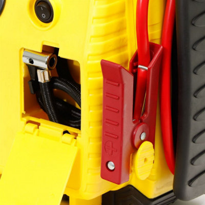 Car Vehicle 900A 12V Portable Power Pack, Emergency Jumpstart with Air Compressor