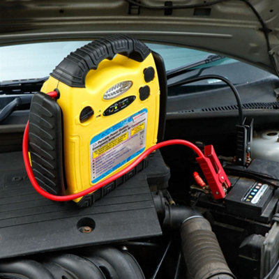 Car Vehicle 900A 12V Portable Power Pack, Emergency Jumpstart with Air Compressor