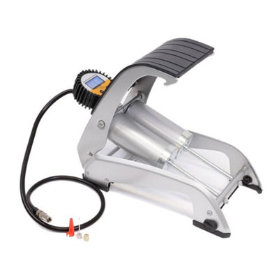 Car Vehicle Digital Double Cylinder High Pressure Foot Pump
