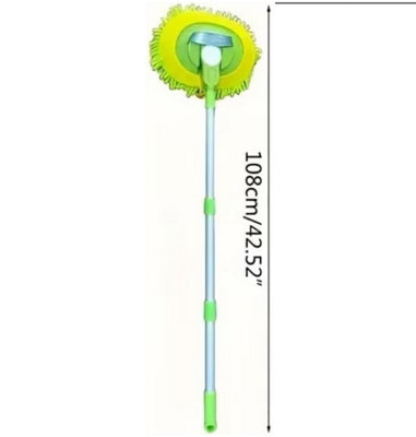 Car Wash Brush with Extendable Long Handle for Washing Cars Truck - 6