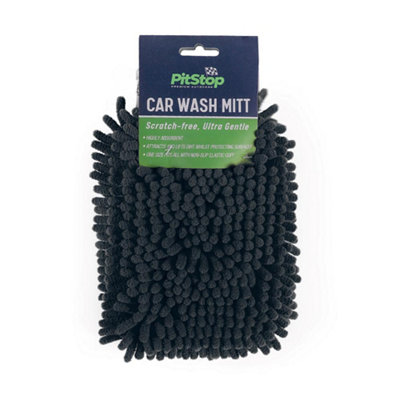 Car Wash Mitt 260mm(h) x 160mm(d) two color:orange/black
