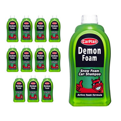 Car Wash Snow Foam High Performance Streak Free Demon Foam Pre Wash 1L x12