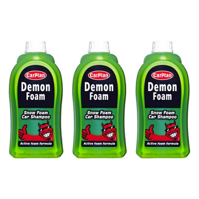 Car Wash Snow Foam High Performance Streak Free Demon Foam Pre Wash 1L x3