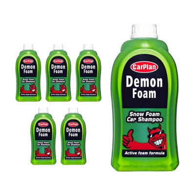 Car Wash Snow Foam High Performance Streak Free Demon Foam Pre Wash 1L x6
