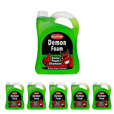 Car Wash Snow Foam High Performance Streak Free Demon Foam Pre Wash 2L x6