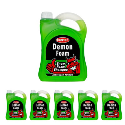 Car Wash Snow Foam High Performance Streak Free Demon Foam Pre Wash 2L x6