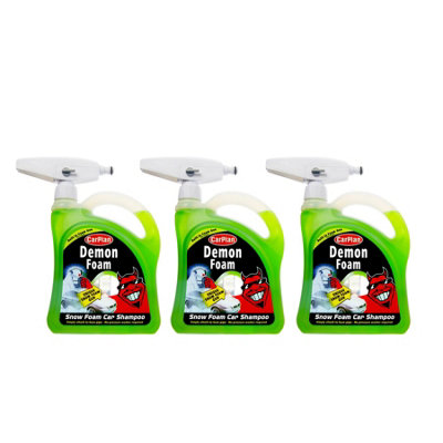Car Wash Snow Foam High Performance Streak Free Demon Foam Pre Wash Gun 2L x3