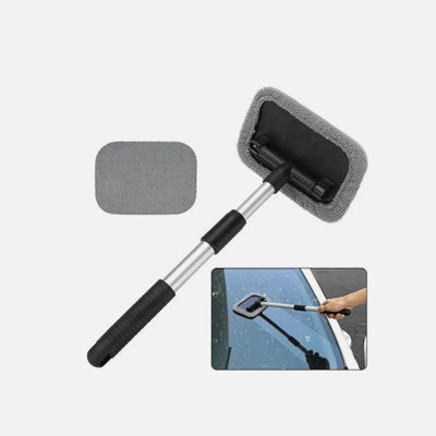 Car Window Wash Mop Long Handle Car Cleaning Brush Telescopic ...