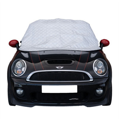 Car Windscreen Cover Frost & Sun Fabric Windscreen Protector All Weather -  Pukkr