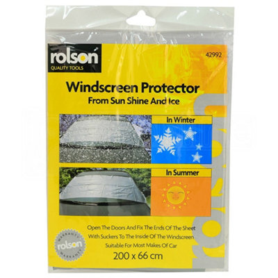 Car Windscreen Protector Winter Ice Snow Windshield Cover Screen Shade ...
