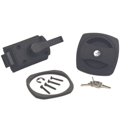 Caraloc 640 Right Hand Caravan Door Lock Assembly with 2 Keys