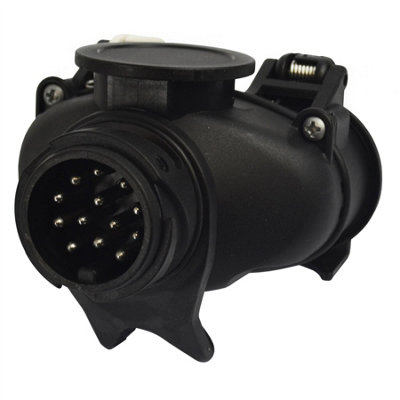 13 Pin To 7 Pin Adaptor  Socket Towing Electric Towbar Trailer Caravan Motorhome 600x600