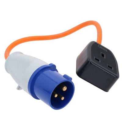 MEP 16A Caravan Mains Lead Socket – Trailer & Marine Generator Fly Lead (BD3091)