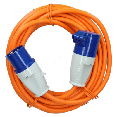 Buy Caravan Hook Up Cable Boat Shore Power Lead 25m 16A 2.5mm HEAVY