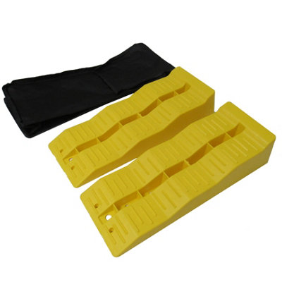 Caravan Levelling Ramps & Bag 3 Step 5 Ton (Heavy Duty Motorhome)