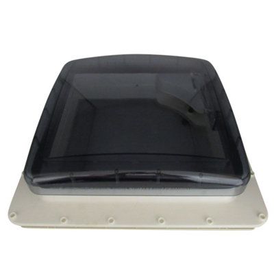 Caravan Skylight Roof Vent 400MM x 400MM (Motorhome Tinted Dome Campervan Rooflight)