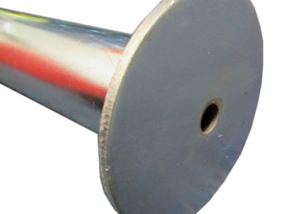 CARAVAN SUPPORT TUBES WITH CLAMPS 48MM X 700MM X2 (CARAVAN TRAILER PROP ...