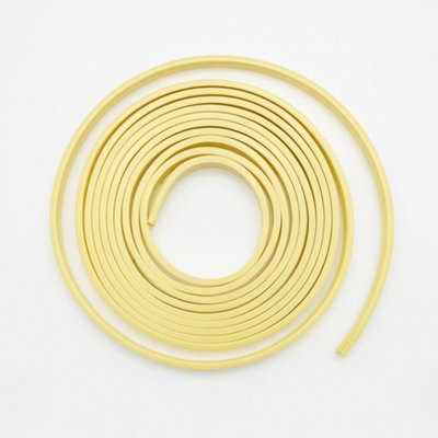 Caravan Window Capping Trim in Cream Yellow, 30MM Wide 10M Long (Sill ...